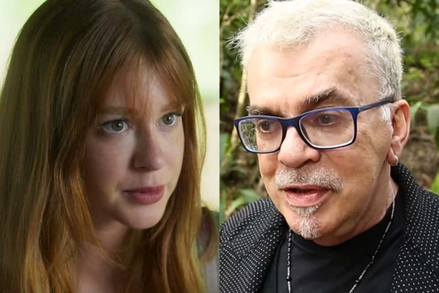 Marina Ruy Barbosa e Walcyr Carrasco (Foto: Reprodução/Globo/Montagem)