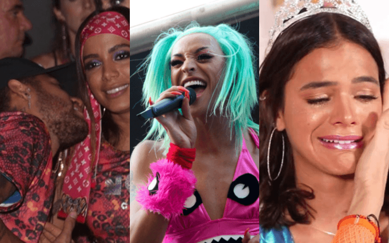 Anitta, Pabllo Vittar e Bruna Marquezine