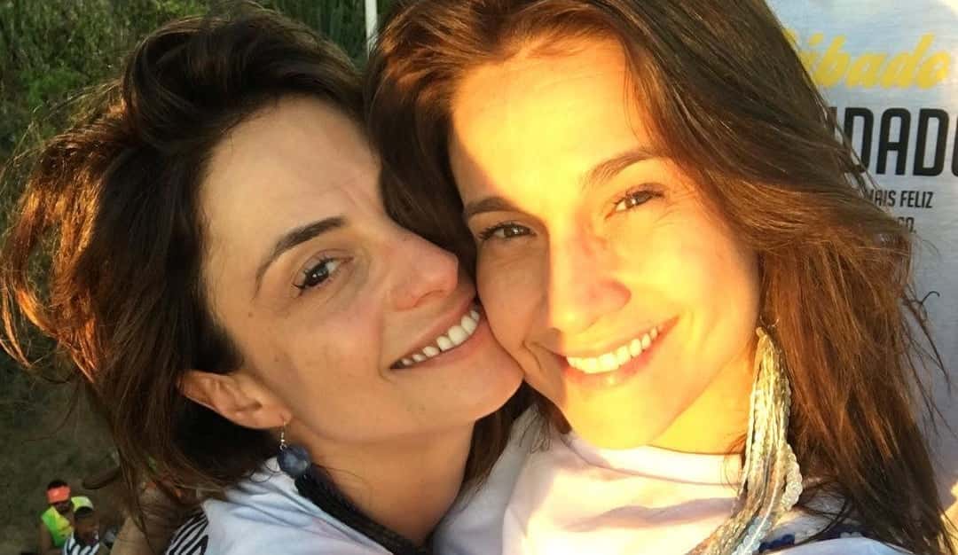 Fernanda Gentil e Priscila Montandon juntinhas (Foto: Reprodução)