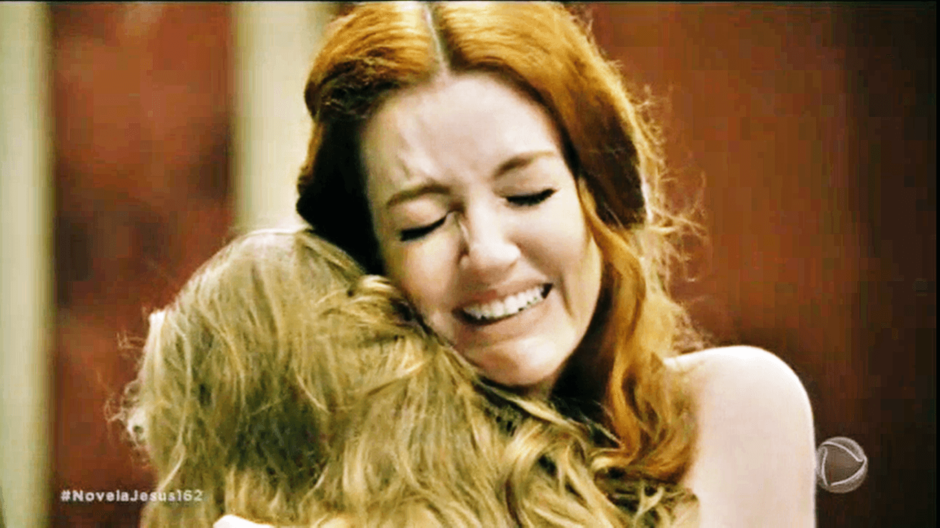 Cena da novela bíblica Jesus, que está na sua reta final na Record. (Foto: Reprodução)