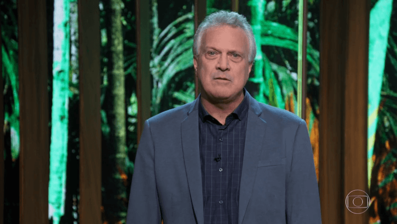 Pedro Bial no comando do Conversa com Bial (Foto: Reprodução/Globo)