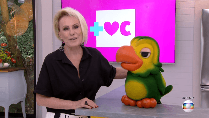 Ana Maria Braga no Mais Você (Foto: Reprodução/Globo)