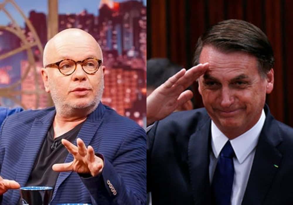 Tas falou da época do CQC e citou Jair Bolsonaro. (Foto: Gabriel Cardoso)