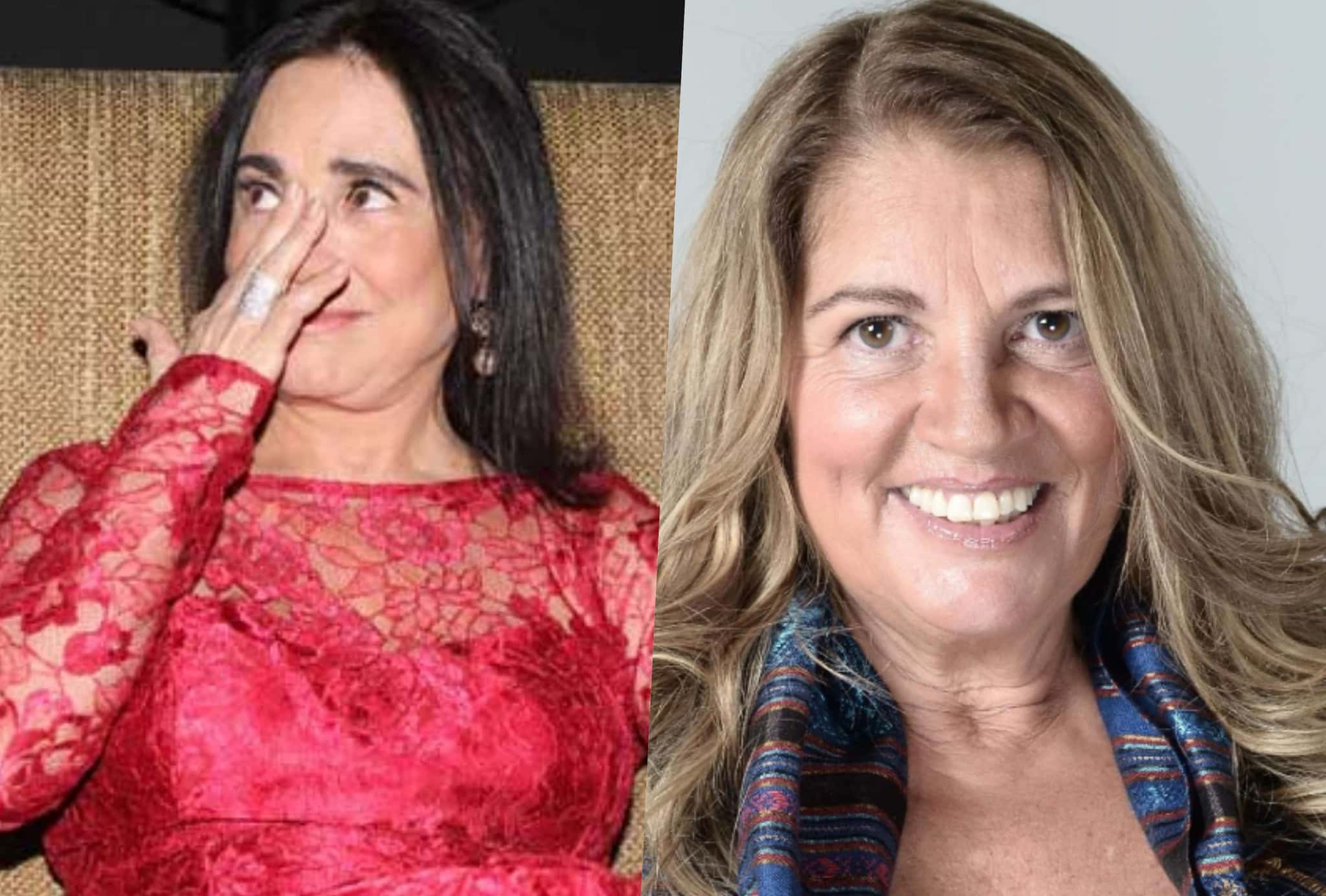 Regina Duarte foi atacada por Tássia Camargo (Foto: reprodução)
