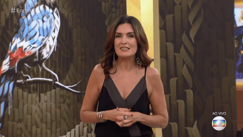 Fátima Bernardes no Encontro da Globo (Foto: Reprodução/Globo)