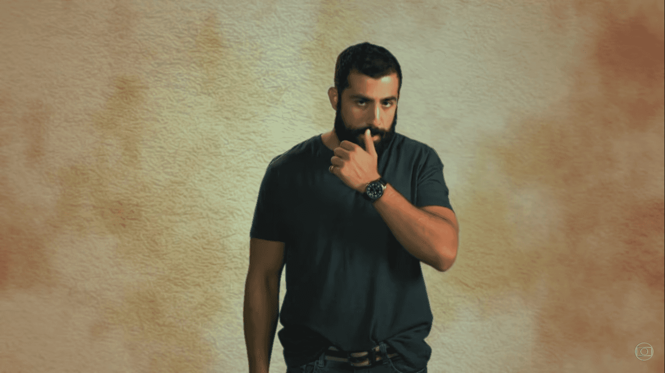 Kaysar está no elenco de novela da Globo (Foto: Reprodução)