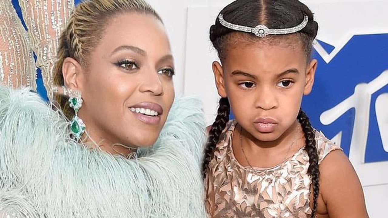 Beyoncé e Blue (Foto: Reprodução)