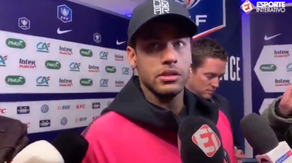 Neymar está metido em inúmeras polêmicas (Foto: Reprodução/Esporte Interativo/Twitter)