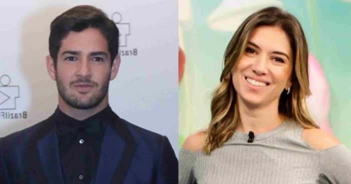 Rebeca Abravanel e Alexandre Pato (Foto: Reprodução/Montagem)
