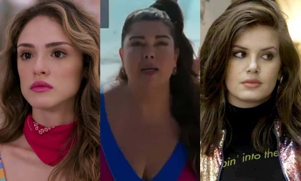Confira o que vai acontecer no próximo capítulo da novela Verão 90, da Globo. (Foto: Reprodução/Montagem)