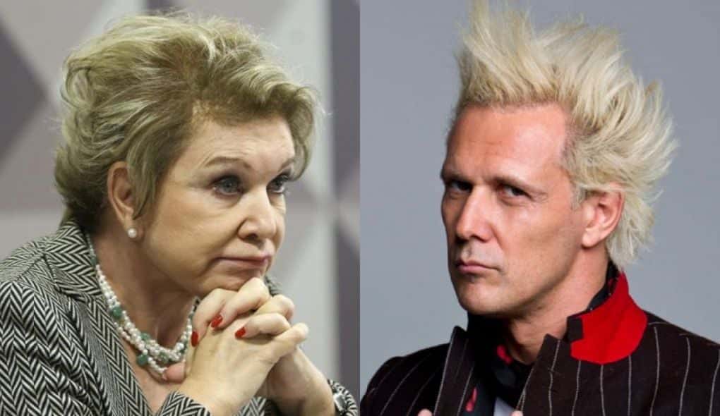 Marta Suplicy e Supla (Foto: Montagem/TV Foco)