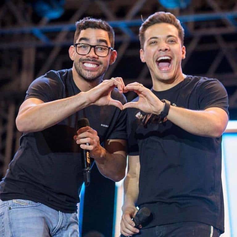 Wesley Safadão e Gabriel Diniz eram grandes amigos (Foto: Reprodução)