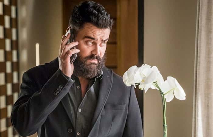 Carmo Dalla Vechia atua na novela Órfãos da Terra (Foto: Globo/Paulo Belote)