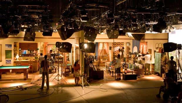 Estúdio de novelas da Globo