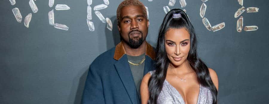 Kim Kardashian e Kanye West (Foto: Reprodução)