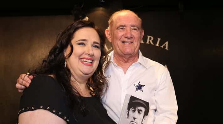Lilian Aragão e Renato Aragão (Foto: AgNews)