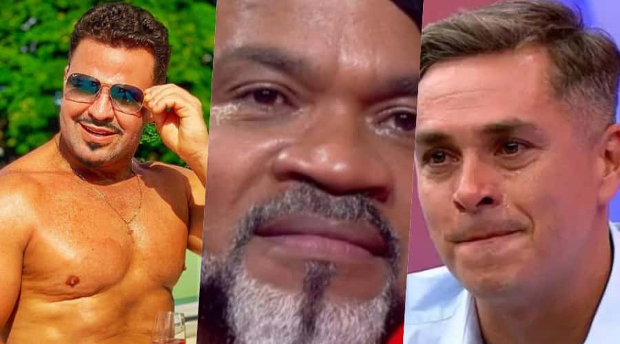 Eduardo Costa, Carlinhos Brow e Ivan Moré