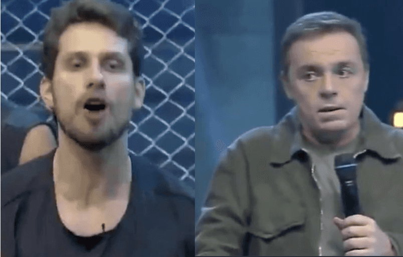 Eliéser tem ataque de fúria e assusta o Gugu no Power Couple (Foto: Reprodução)