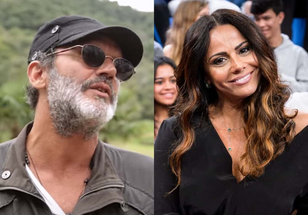 Viviane Araújo e Rogério Gomes, o papinha, estariam vivendo romance. (Foto: Reprodução)
