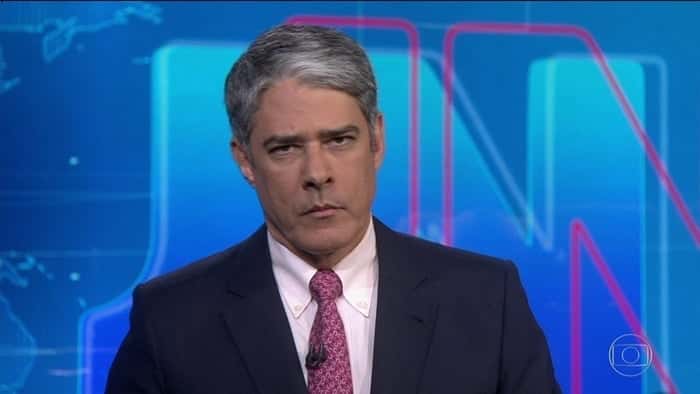 William Bonner no comando do Jornal Nacional (Foto: Divulgação)