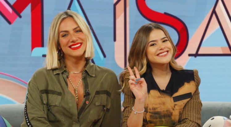 Giovanna Ewbank e Maisa Silva (Foto: Divulgação/SBT)