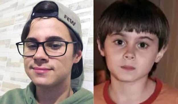 Vazou uma foto do ator Rafael Miguel, que fez Chiquititas, foi assassinado brutalmente (Foto: Reprodução)