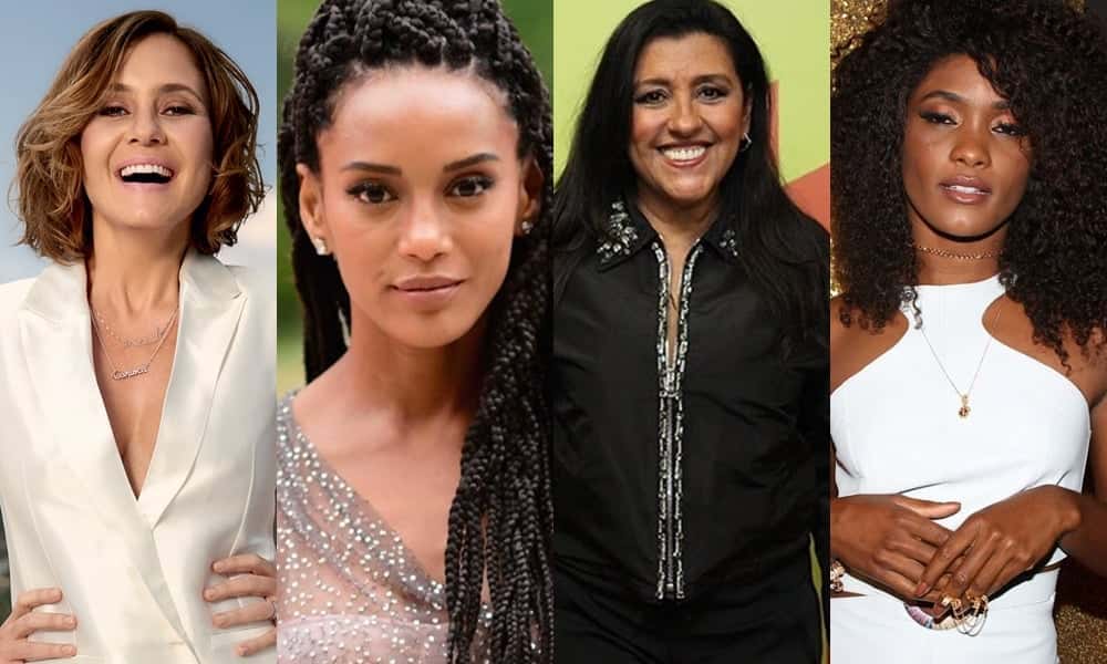Elenco da novela Amor de Mãe, trama das nove da Globo. (Foto: Reprodução/Montagem)