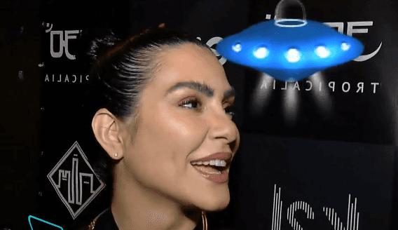 A atriz Cleo acredita em alienígenas e falou tudo em entrevista. (FOto: Reprodução)
