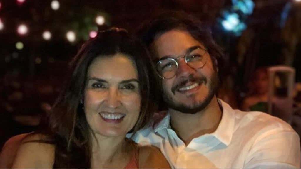 A apresentadora Fátima Bernardes, da Rede Globo com o namorado, o deputado federal Túlio Gadelha (Foto: Reprodução/ Instagram)