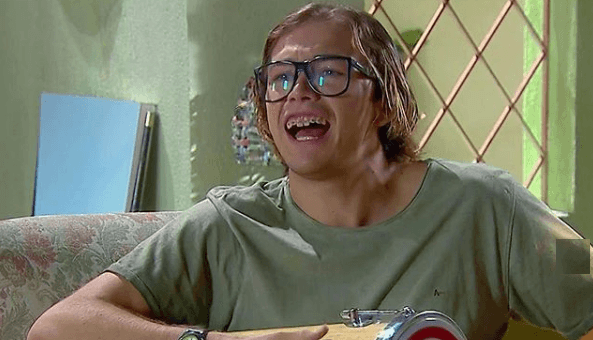 O ator Vincenzo Richy interpretou Vinícius na novela As Aventuras de Poliana, do SBT (Foto: Reprodução)