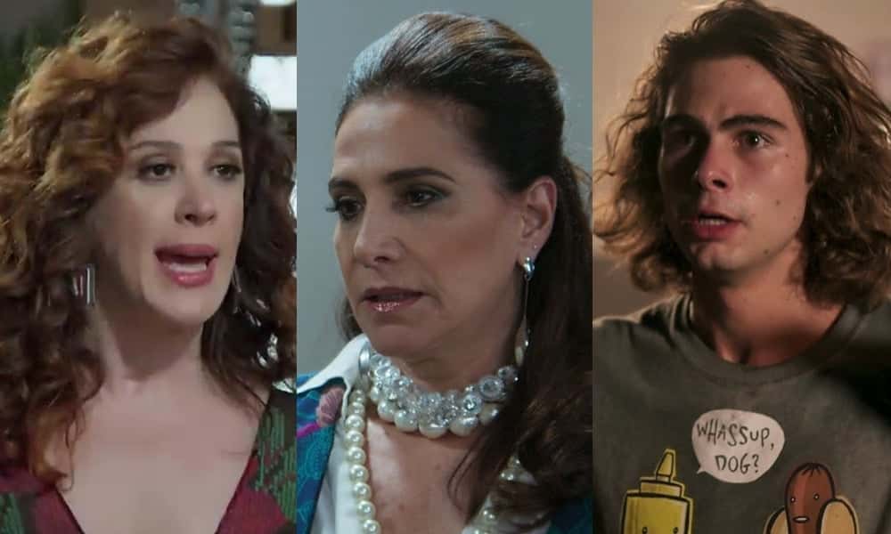 Confira o resumo da novela das sete Verão 90, exibida pela Globo. (Foto: Reprodução/Montagem)