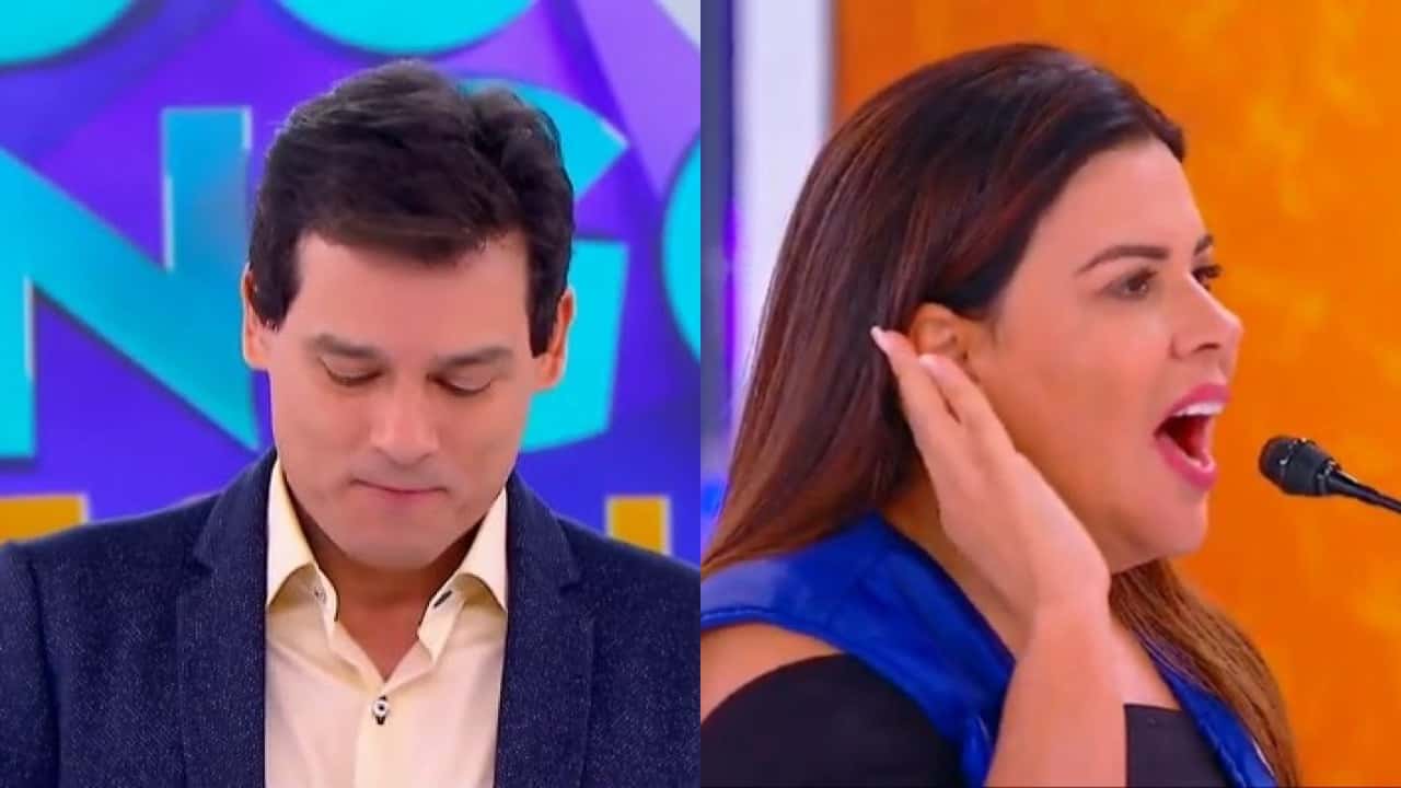 Celso Portiolli e Mara Maravilha (Foto: Divulgação/SBT/ Montagem TV Foco)