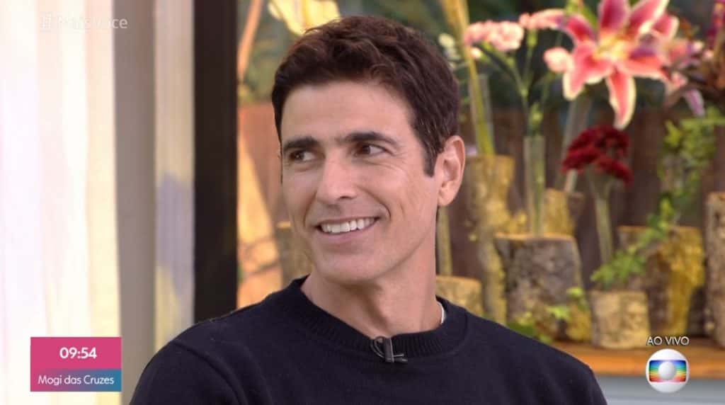 Reynaldo Gianecchini desfrutou prometeu contar segredo bombástico no 'Se Joga' (Foto: Reprodução/Globo)