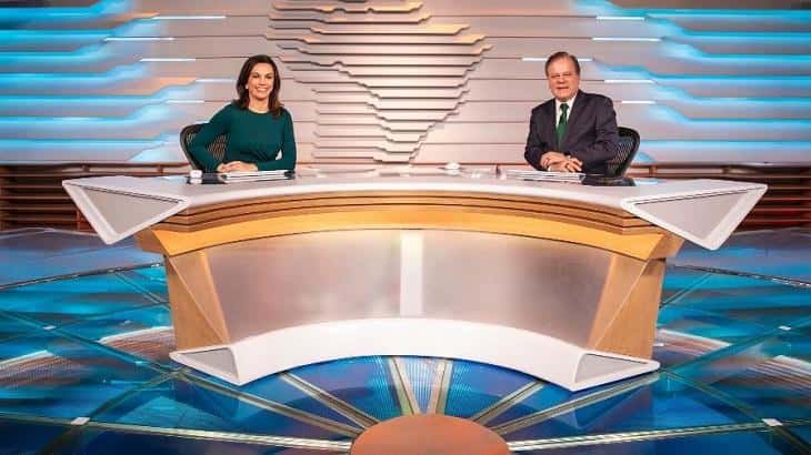 Novo cenário do Bom Dia Brasil Foto: Reprodução/TV Globo