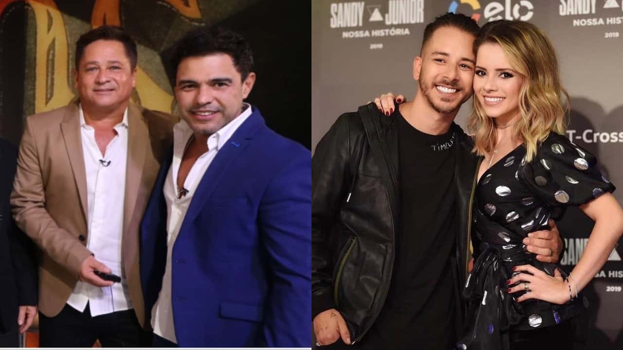 Zezé Di Camargo e Leonardo (Foto: Reprodução/TV Globo/Instagram/Montagem TV Foco)