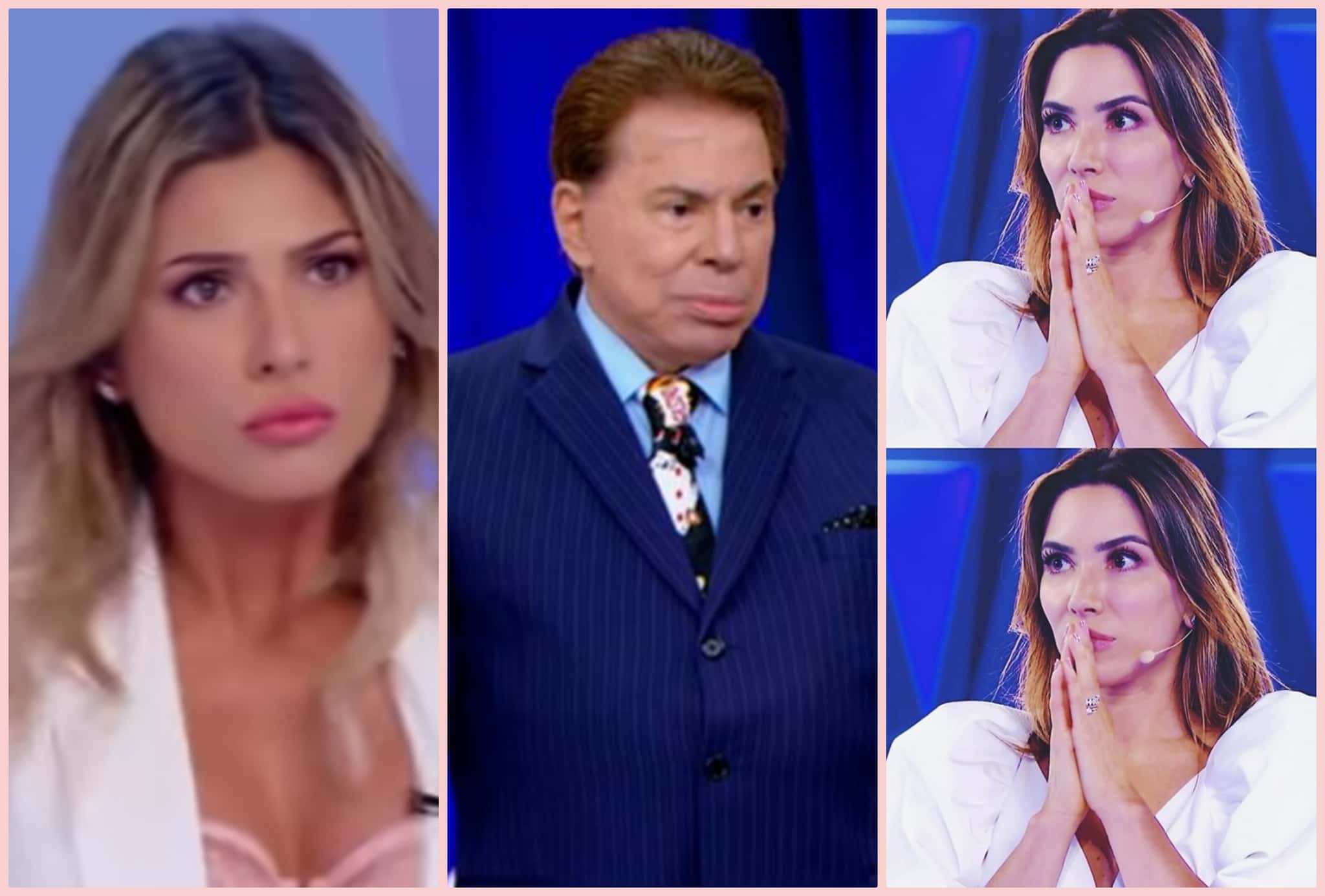 Sílvio Santos ofendeu Lívia Andrade ao dizer que seus looks ousados são falta de educação dada em casa. Foto: Reprodução