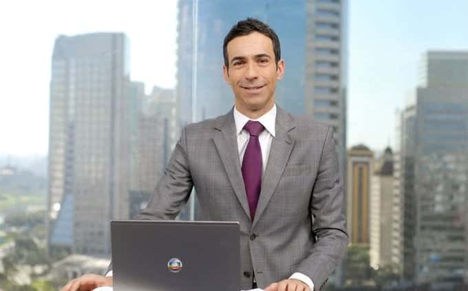 César Tralli é o apresentador do SP1 (foto: divulgação/TV Globo)