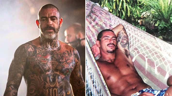 Henrique Fogaça atualmente e na época quando ele era mais novo (Foto: Montagem)