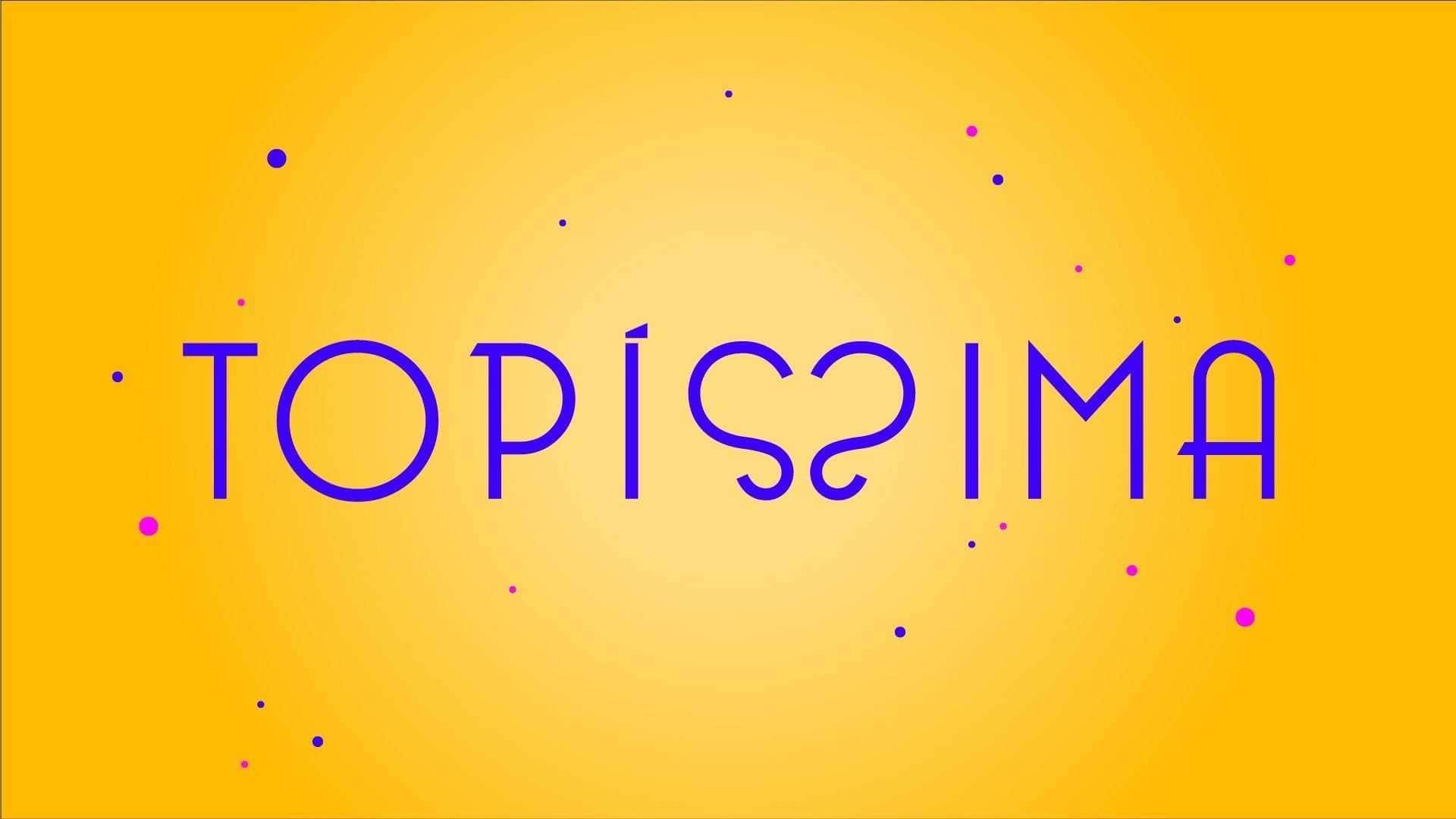 Logo da novela Topíssima Record (Foto: Divulgação)