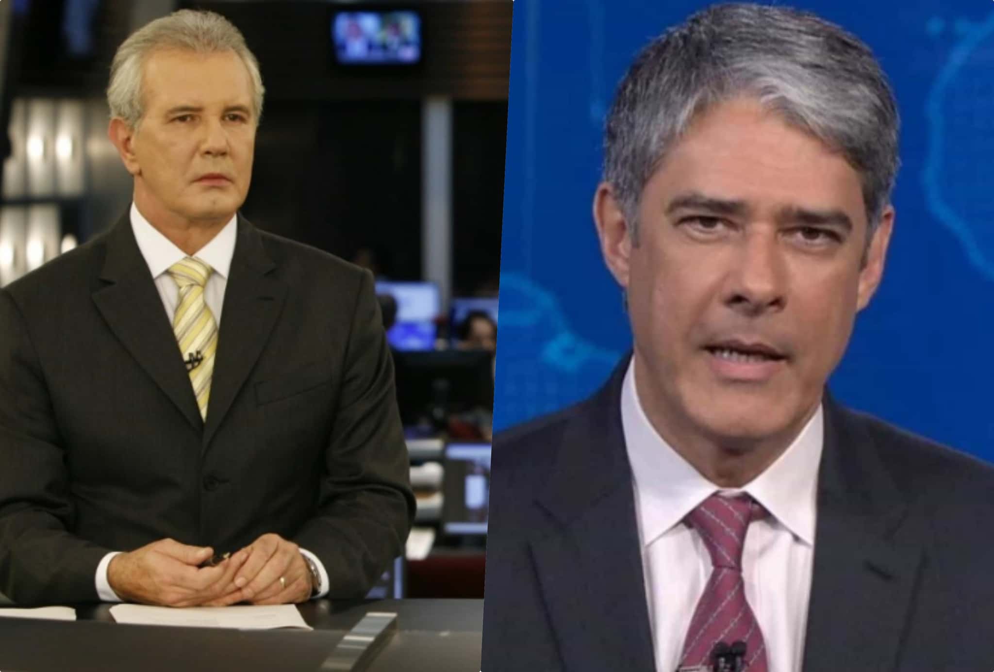 Celso Freitas se revoltou por ter sido ignorado pelo Jornal Nacional comandado por William Bonner na Globo (Reprodução)