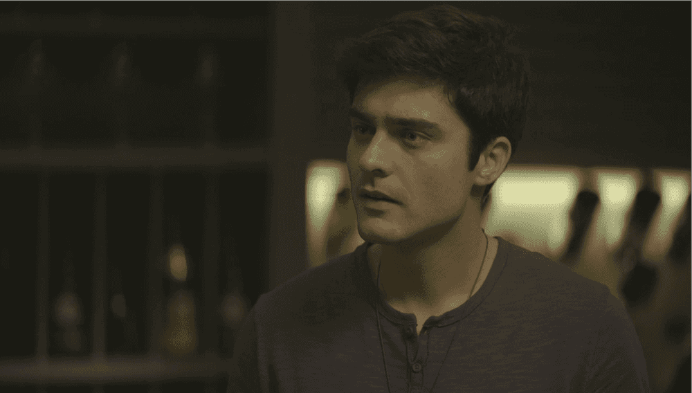 Leandro em cena da novela das 21h da Globo, A Dona do Pedaço (Foto: Reprodução)