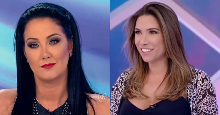 Helen Ganzarolli e Patrícia Abravanel do SBT tiveram um conflito (Foto reprodução)