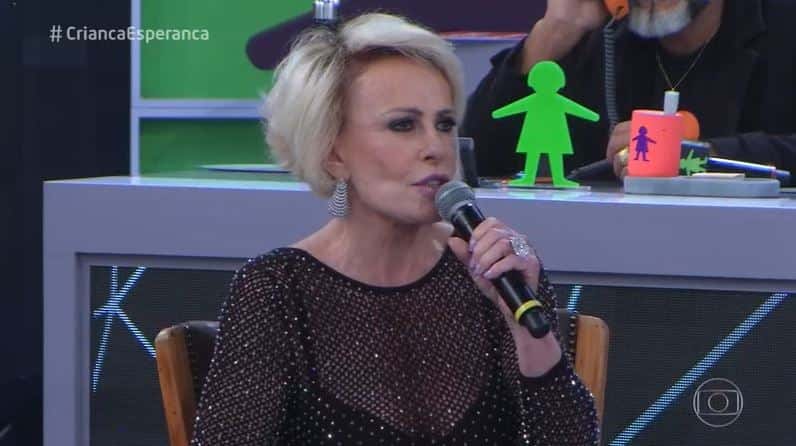 Ana Maria Braga no Altas Horas (Foto: Reprodução/Globoplay)