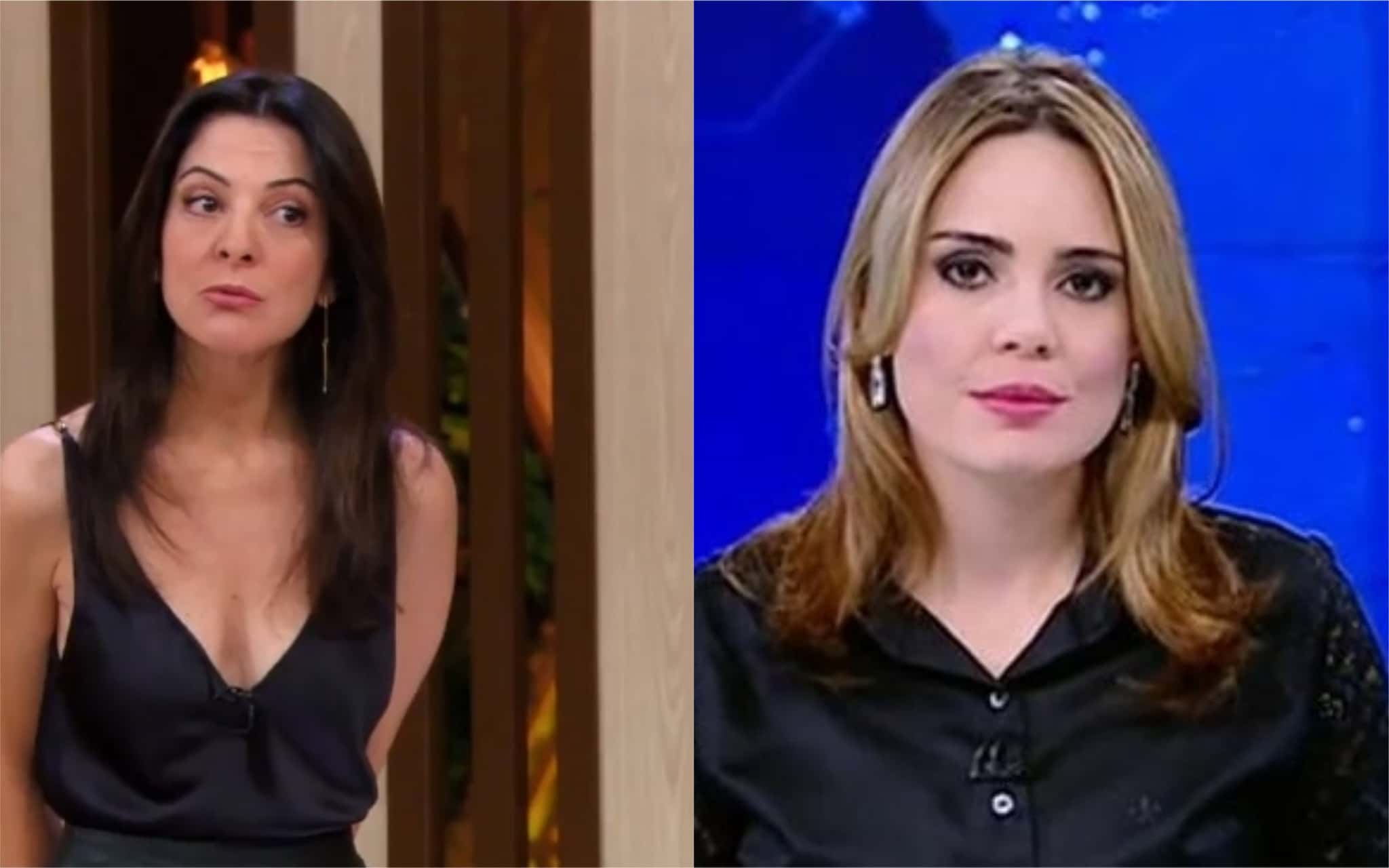 Ana Paula Padrão soltou o verbo sobre o pensa de Rachel Sheherazade (Foto: Divulgação / TV Foco)