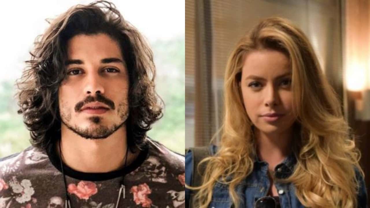 Douglas Sampaio e Rayanne Morais (Foto: Divulgação/Record/Montagem TV Foco)