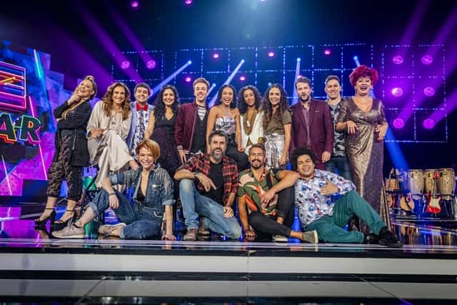 Participantes do PopStar (Foto: Globo/Paulo Belote)