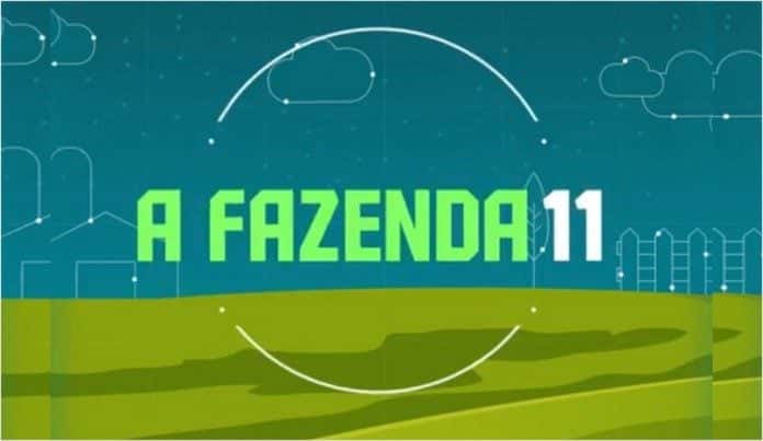 Logo do reality rural A Fazenda 11, exibido pela Record TV e apresentado por Marcos Mion (Foto: reprodução)