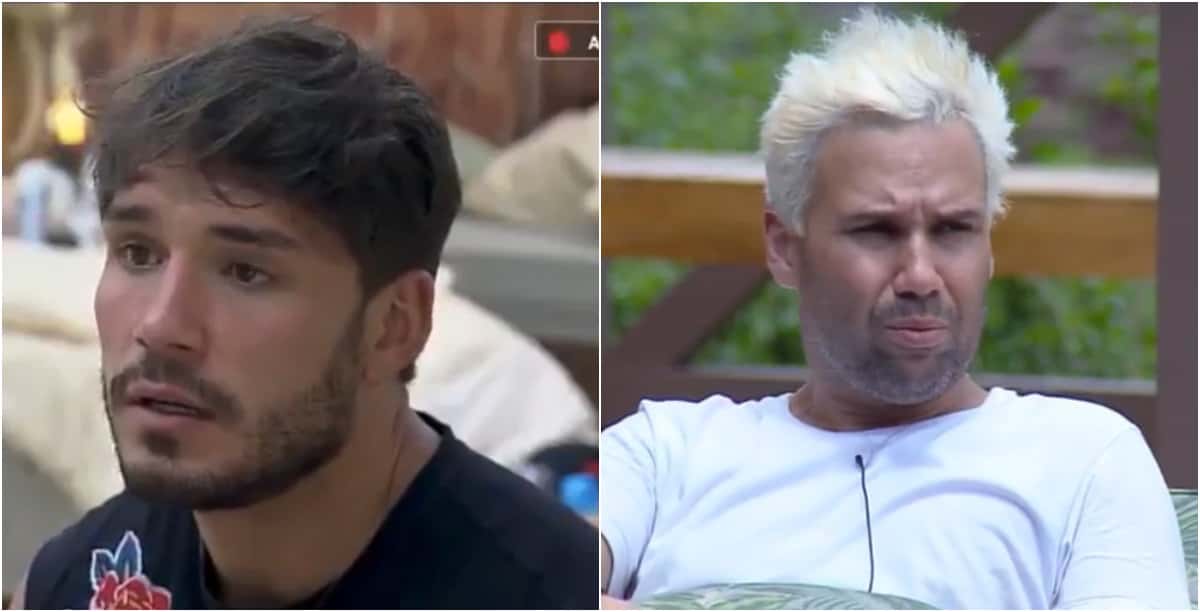 Os participantes, Lucas e Viny podem ser expulsos de A Fazenda 2019 (Imagem: Reprodução)