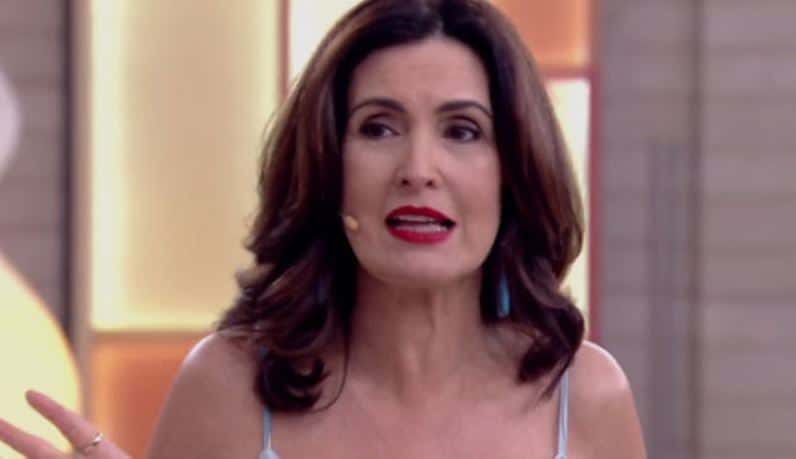 Fátima Bernardes foi chamada de Tia pela sobrinha no Encontro (Foto: Reprodução/Globoplay)