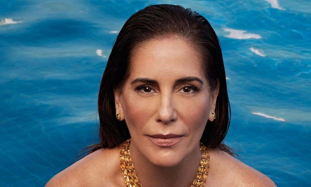 Glória Pires compartilhou uma foto com Orlando de Morais, seu atual marido e namorado na época (Foto: Tavinho Costa)
